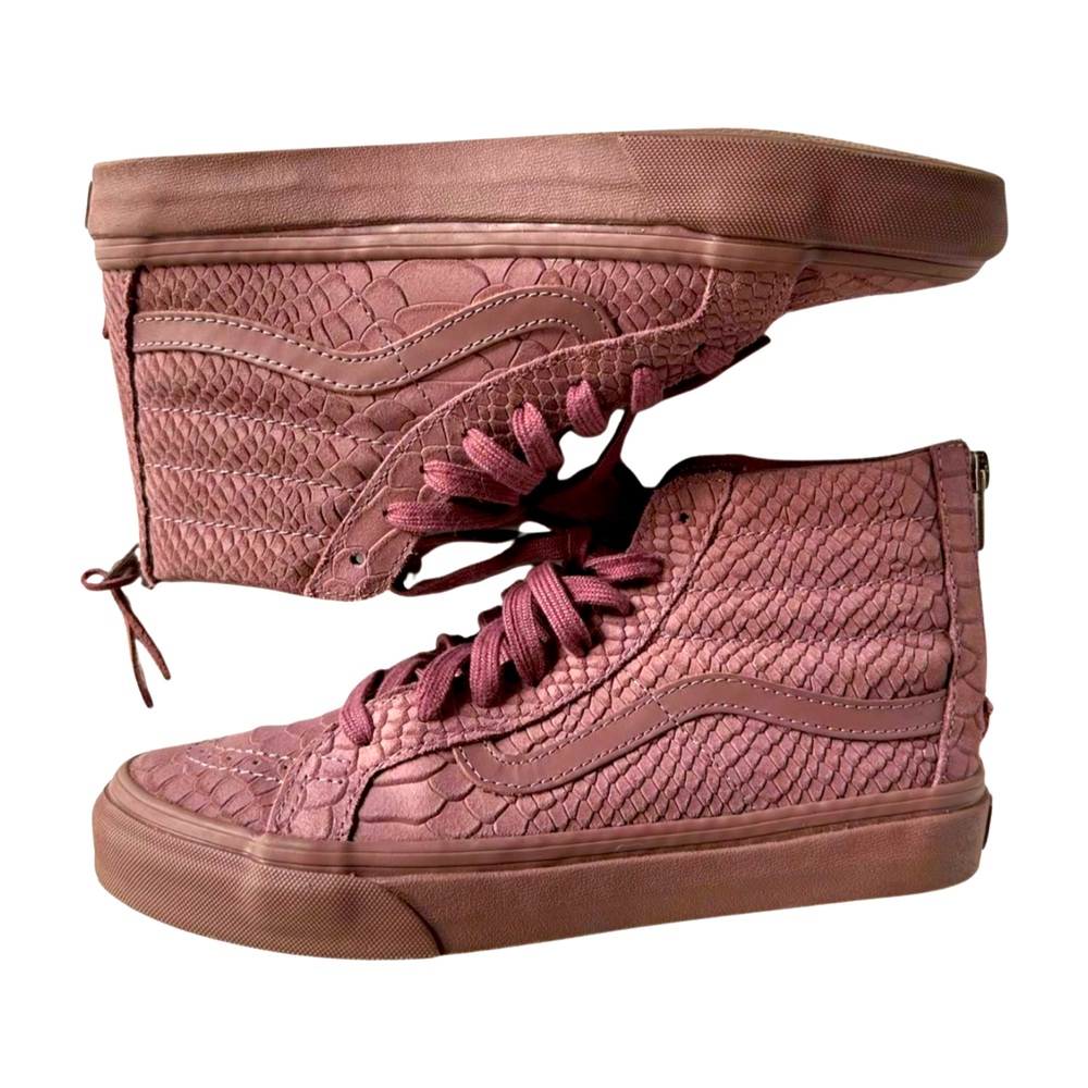 Vans Sk8-Hi Slim Back Zip Mono Python Twilight Ma… - image 2